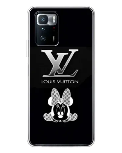 Чехол для Xiaomi POCO X3 GT с картинкой «LV и Минни Маус»