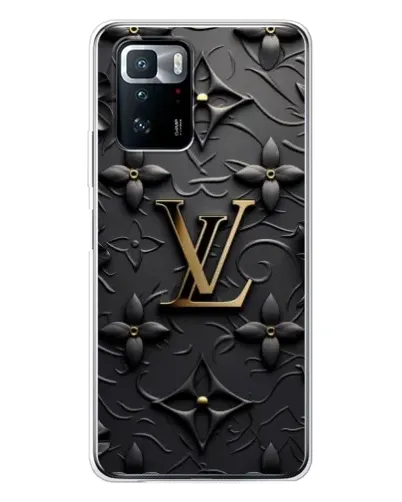 Чехол для Xiaomi POCO X3 GT с картинкой «Кожаная текстура LV»