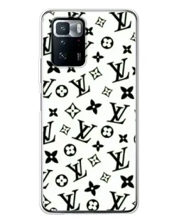 Чехол для Xiaomi POCO X3 GT с картинкой «Монохромный хаос LV»
