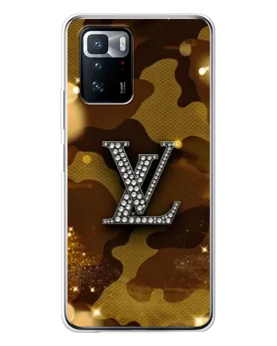 Чехол для Xiaomi POCO X3 GT с картинкой «Камуфляжный Louis Vuitton»