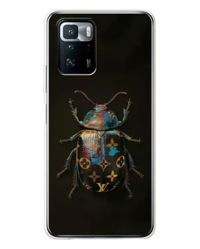Чехол для Xiaomi POCO X3 GT с картинкой «LV — мраморный принт»