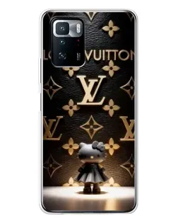 Чехол для Xiaomi POCO X3 GT с картинкой «Монограмма с фигурой»