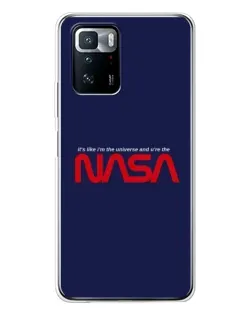 Чехол для Xiaomi POCO X3 GT с картинкой «NASA — глубокий космос»