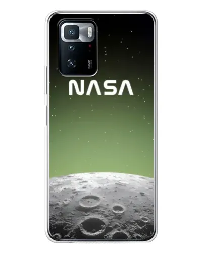 Чехол для Xiaomi POCO X3 GT с картинкой «NASA — лунный градиент»