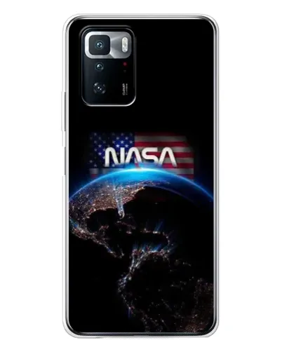 Чехол для Xiaomi POCO X3 GT с картинкой «Земля из космоса NASA»