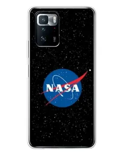 Чехол для Xiaomi POCO X3 GT с картинкой «NASA — звездное небо»