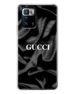 Чехол для Xiaomi POCO X3 GT с картинкой «Gucci — шелковые волны»