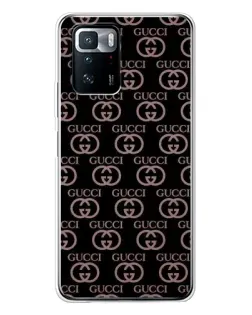 Чехол для Xiaomi POCO X3 GT с картинкой «Классическая монограмма Gucci»