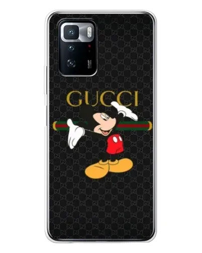Чехол для Xiaomi POCO X3 GT с картинкой «Микки Маус Gucci» Чехол для Xiaomi POCO X3 GT с картинкой «Микки Маус Gucci»