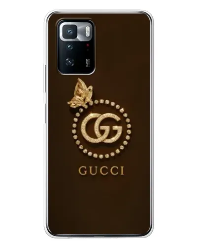 Чехол для Xiaomi POCO X3 GT с картинкой «Gucci — золотая бабочка» Чехол для Xiaomi POCO X3 GT с картинкой «Gucci — золотая бабочка»
