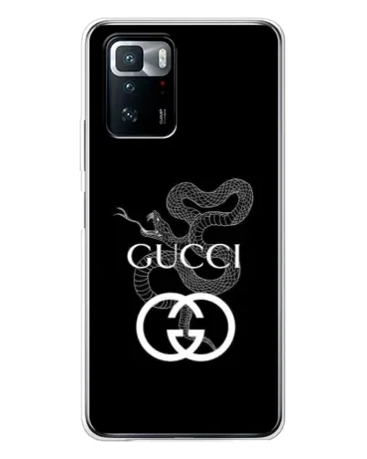 Чехол для Xiaomi POCO X3 GT с картинкой «Gucci — серебряная змея» Чехол для Xiaomi POCO X3 GT с картинкой «Gucci — серебряная змея»