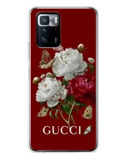 Чехол для Xiaomi POCO X3 GT с картинкой «Gucci —  сад»