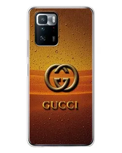 Чехол для Xiaomi POCO X3 GT с картинкой «Gucci — солнечный градиент»