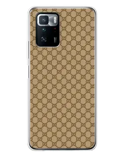 Чехол для Xiaomi POCO X3 GT с картинкой «Gucci — классический беж»
