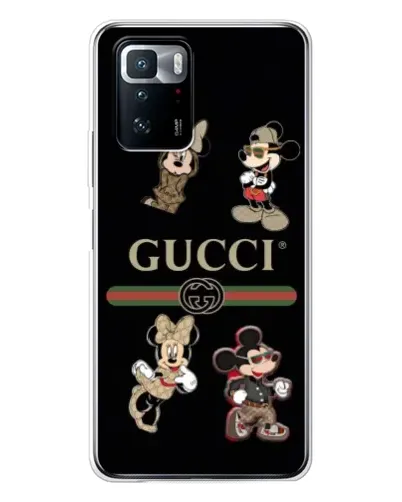 Чохол для Xiaomi POCO X3 GT з картинкою «Gucci — герої Disney та монограма» Чохол для Xiaomi POCO X3 GT з картинкою «Gucci — герої Disney та монограма»