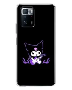 Чехол для Xiaomi POCO X3 GT с картинкой «Электрическая Kuromi»