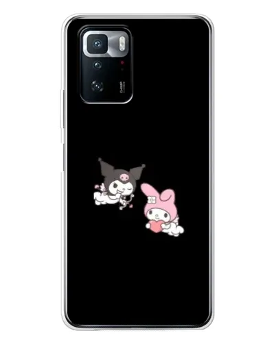 Чехол для Xiaomi POCO X3 GT с картинкой «My Melody и Kuromi»