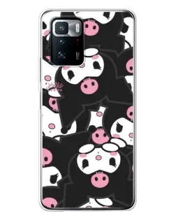Чехол для Xiaomi POCO X3 GT с картинкой «Паттерн голов Куроми»