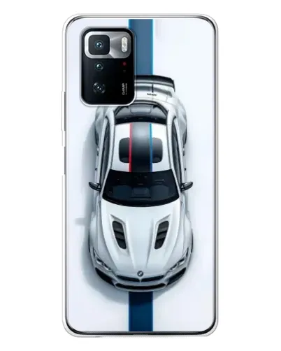 Чехол для Xiaomi POCO X3 GT с картинкой «Вид сверху — BMW M» Чехол для Xiaomi POCO X3 GT с картинкой «Вид сверху — BMW M»