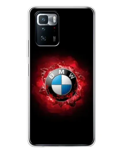 Чехол для Xiaomi POCO X3 GT с картинкой «Логотип BMW — вспышка» Чехол для Xiaomi POCO X3 GT с картинкой «Логотип BMW — вспышка»