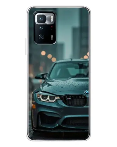 Чехол для Xiaomi POCO X3 GT с картинкой «BMW в огнях города» Чехол для Xiaomi POCO X3 GT с картинкой «BMW в огнях города»