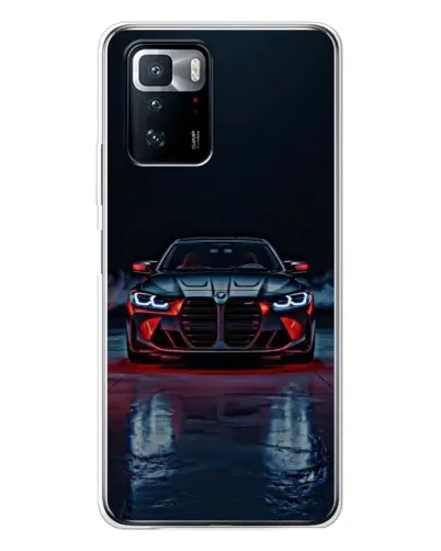 Чехол для Xiaomi POCO X3 GT с картинкой «BMW на мокрой дороге» Чехол для Xiaomi POCO X3 GT с картинкой «BMW на мокрой дороге»