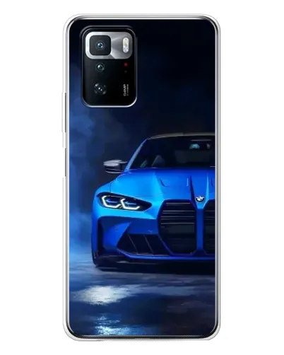 Чехол для Xiaomi POCO X3 GT с картинкой «Голубая BMW M4» Чехол для Xiaomi POCO X3 GT с картинкой «Голубая BMW M4»