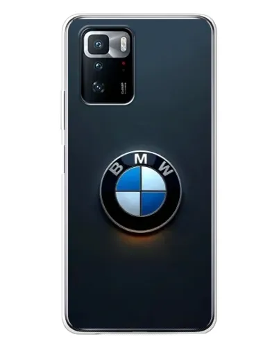 Чехол для Xiaomi POCO X3 GT с картинкой «Логотип BMW — минимализм» Чехол для Xiaomi POCO X3 GT с картинкой «Логотип BMW — минимализм»