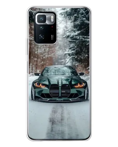 Чехол для Xiaomi POCO X3 GT с картинкой «BMW в зимнем лесу» Чехол для Xiaomi POCO X3 GT с картинкой «BMW в зимнем лесу»