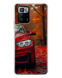 Чехол для Xiaomi POCO X3 GT с картинкой «Осенняя BMW M4»