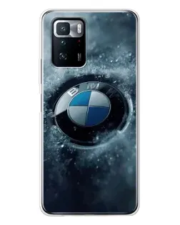 Чохол для Xiaomi POCO X3 GT з картинкою «Логотип BMW — лід» Чохол для Xiaomi POCO X3 GT з картинкою «Логотип BMW — лід»