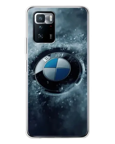 Чехол для Xiaomi POCO X3 GT с картинкой «Логотип BMW — лед» Чехол для Xiaomi POCO X3 GT с картинкой «Логотип BMW — лед»