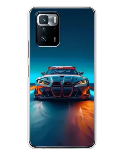 Чехол для Xiaomi POCO X3 GT с картинкой «BMW — огни неона» Чехол для Xiaomi POCO X3 GT с картинкой «BMW — огни неона»