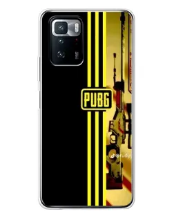 Чехол для Xiaomi POCO X3 GT с картинкой «PUBG — камуфляжный шлем»