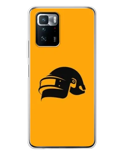Чехол для Xiaomi POCO X3 GT с картинкой «PUBG — золотой шлем»