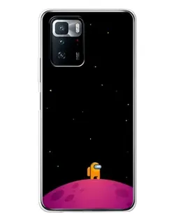Чехол для Xiaomi POCO X3 GT с картинкой «Одинокий герой на планете» Чехол для Xiaomi POCO X3 GT с картинкой «Одинокий герой на планете»