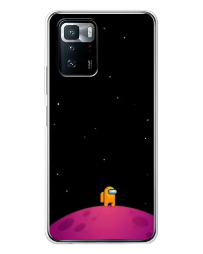 Чехол для Xiaomi POCO X3 GT с картинкой «Одинокий герой на планете»