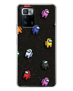 Чехол для Xiaomi POCO X3 GT с картинкой «Космический паттерн Among Us» Чехол для Xiaomi POCO X3 GT с картинкой «Космический паттерн Among Us»