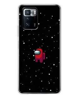 Чехол для Xiaomi POCO X3 GT с картинкой «Красный Among Us» Чехол для Xiaomi POCO X3 GT с картинкой «Красный Among Us»