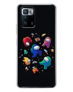 Чехол для Xiaomi POCO X3 GT с картинкой «Among Us космос» Чехол для Xiaomi POCO X3 GT с картинкой «Among Us космос»