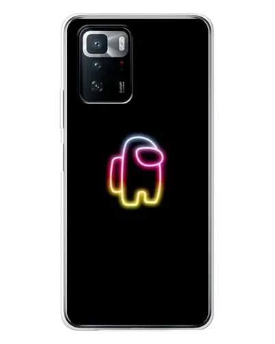 Чехол для Xiaomi POCO X3 GT с картинкой «Among Us градиент»