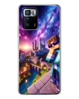 Чохол для Xiaomi POCO X3 GT з картинкою «Стів та космос»