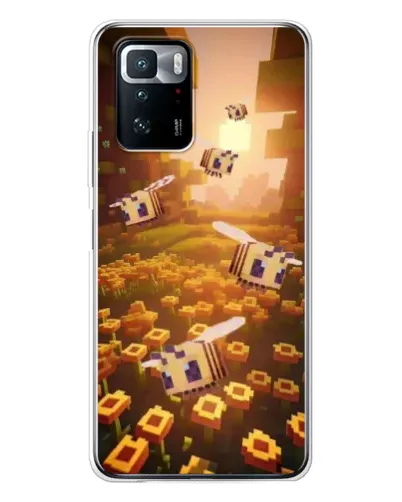 Чехол для Xiaomi POCO X3 GT с картинкой «Поле подсолнухов»