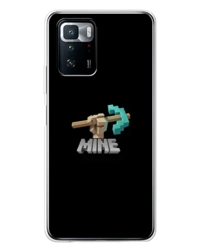 Чехол для Xiaomi POCO X3 GT с картинкой «Алмазная кирка»