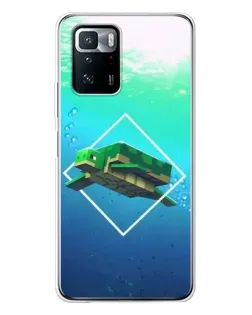 Чохол для Xiaomi POCO X3 GT з картинкою «Черепаха Minecraft» Чохол для Xiaomi POCO X3 GT з картинкою «Черепаха Minecraft»