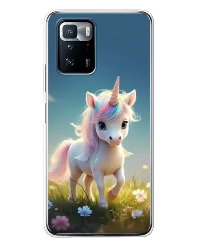 Чехол для Xiaomi POCO X3 GT с картинкой «Единорог на поляне» Чехол для Xiaomi POCO X3 GT с картинкой «Единорог на поляне»