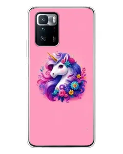 Чехол для Xiaomi POCO X3 GT с картинкой «Сказочный единорог»