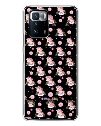Чехол для Xiaomi POCO X3 GT с картинкой «Magic Unicorn паттерн» Чехол для Xiaomi POCO X3 GT с картинкой «Magic Unicorn паттерн»