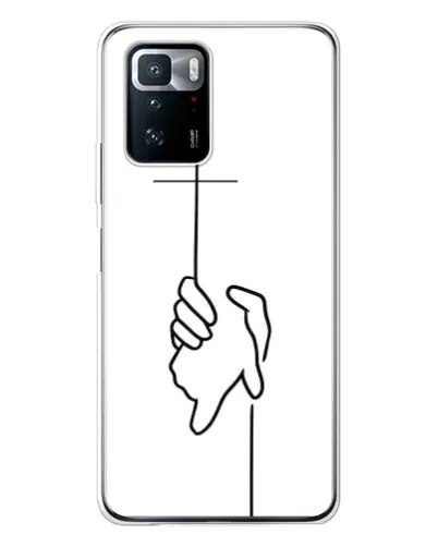 Чехол для Xiaomi POCO X3 GT с картинкой «Рука держит» Чехол для Xiaomi POCO X3 GT с картинкой «Рука держит»