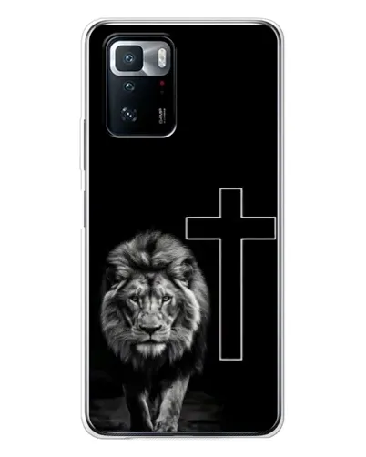 Чехол для Xiaomi POCO X3 GT с картинкой «Лев и Крест» Чехол для Xiaomi POCO X3 GT с картинкой «Лев и Крест»